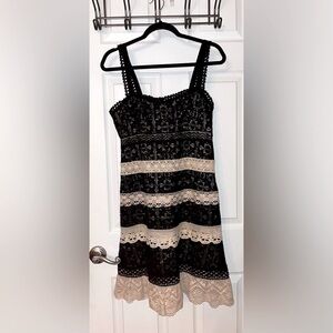 Nanette Lepore Black Lace Bralette Size 4